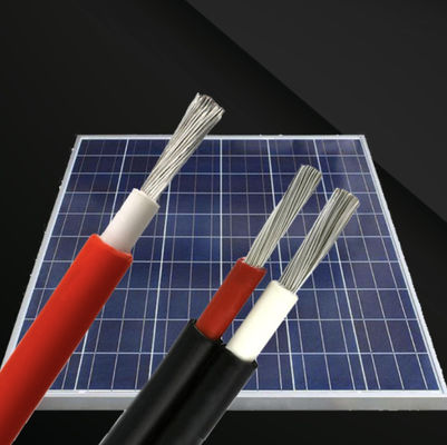 El TUV certificó PV1-F 2.5/4/6/10 que el milímetro cuadrado DC fotovoltaico estañó el cable solar de cobre tuv 2pfg de pv1f cable de 1169 picovoltios
